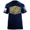 We The People Badge Multicam T-Shirt Shirts 87099-S-NAVY