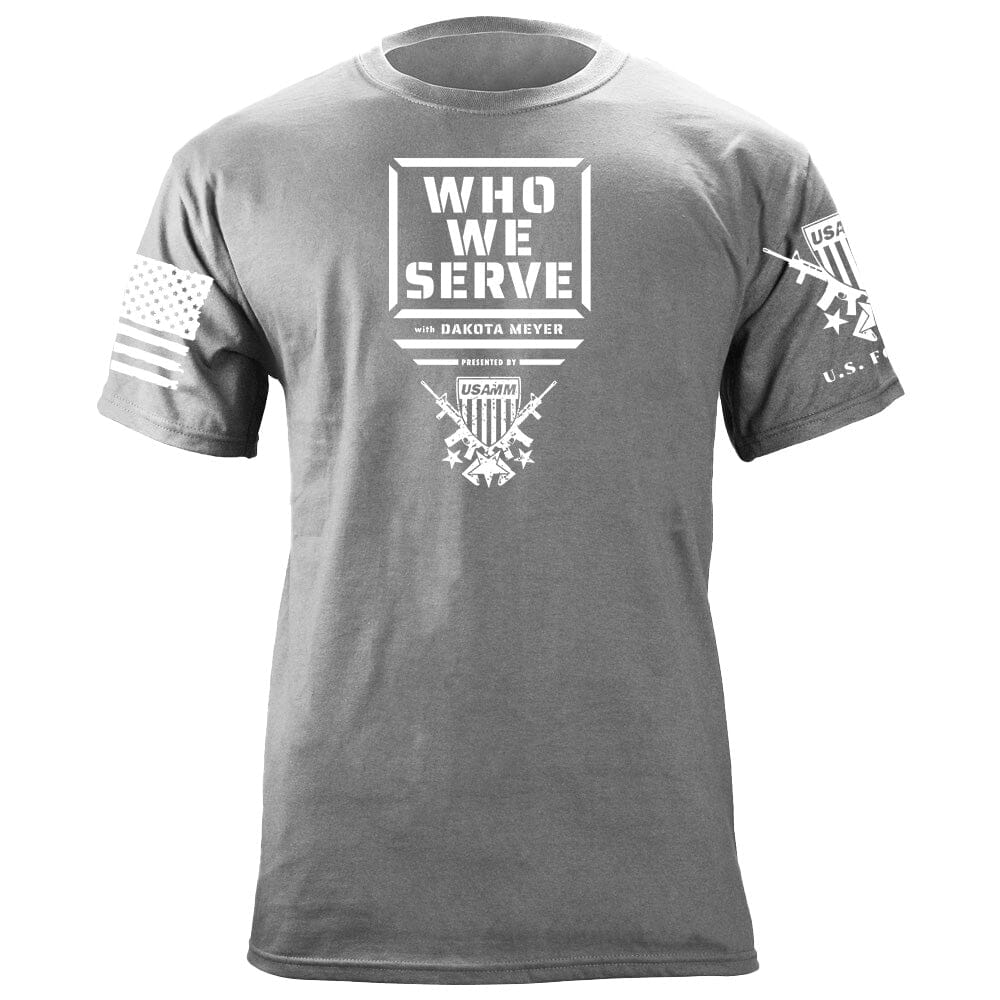 Who We Serve Shirts 87056-S-HG