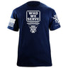 Who We Serve Shirts 87056-S-NAVY