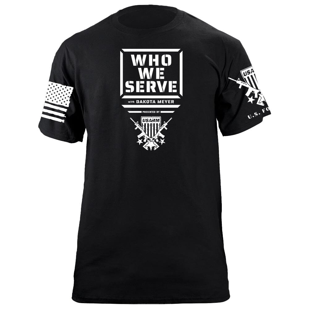 Who We Serve Shirts 87056-S-BK