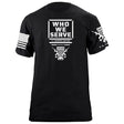 Who We Serve Shirts 87056-S-BK