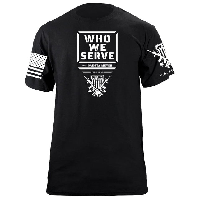 Who We Serve Shirts 87056-S-BK