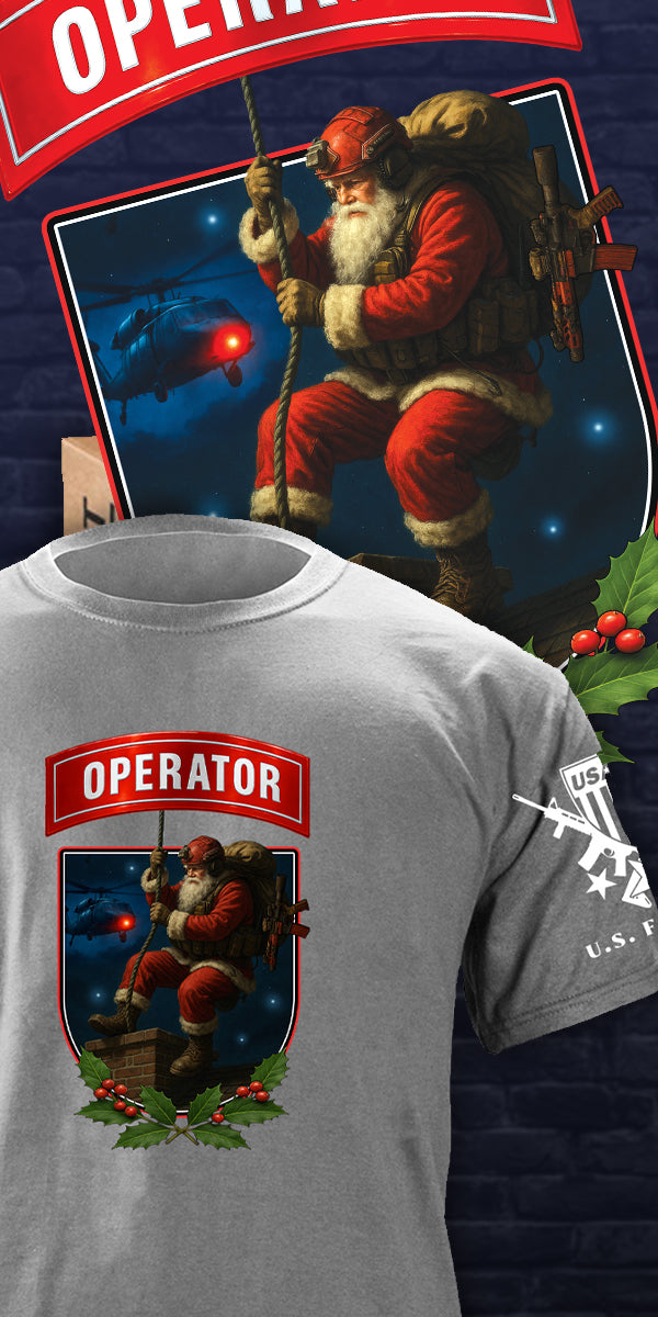 Sgt. Santa Operator Holly T-Shirt