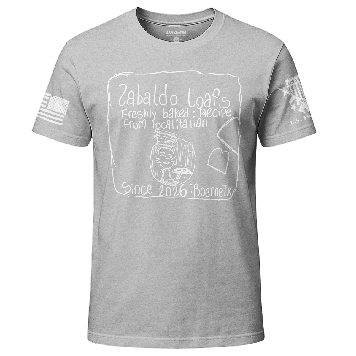 Zabaldo Loafs T-Shirt Shirts 88230-S-HG