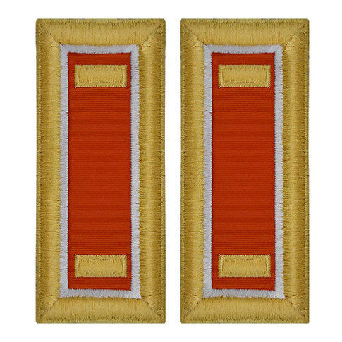 Army Female Shoulder Boards - Signal - Sold in Pairs