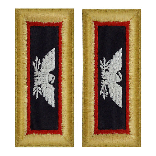Army Female Shoulder Boards - Adjutant General Rank 11223DBR