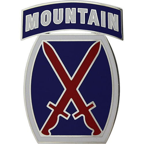 10th Mountain Division Combat Service Identification Badge