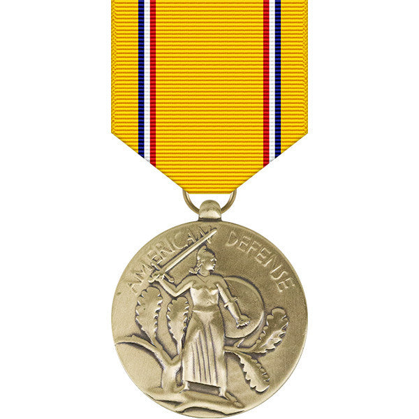 American Defense Medal - WW II Military Medals 