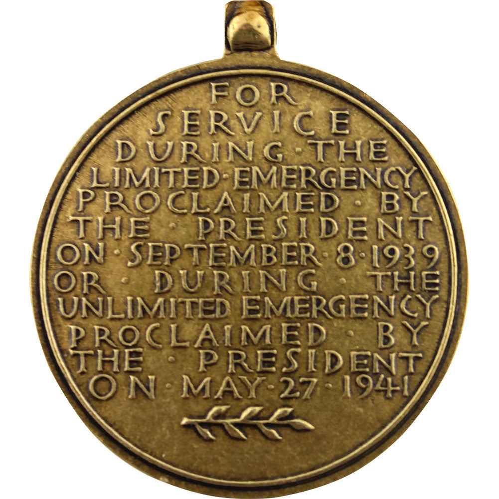American Defense Medal - WW II Military Medals 