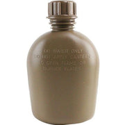 Genuine G.I. 3-Piece 1-Quart Coyote Plastic Canteen Hydration and MREs 