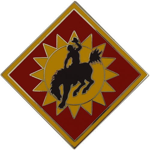 115th Field Artillery Brigade Combat Service Identification Badge