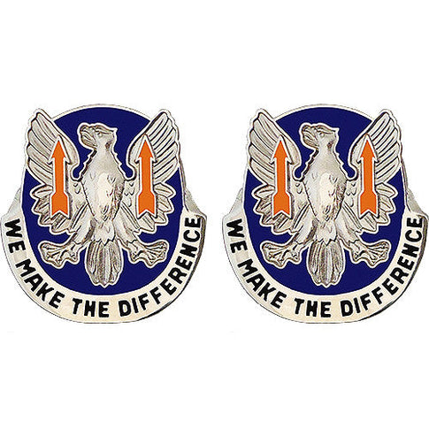 11th Aviation Command Unit Crest (We Make the Difference) - Sold in Pairs