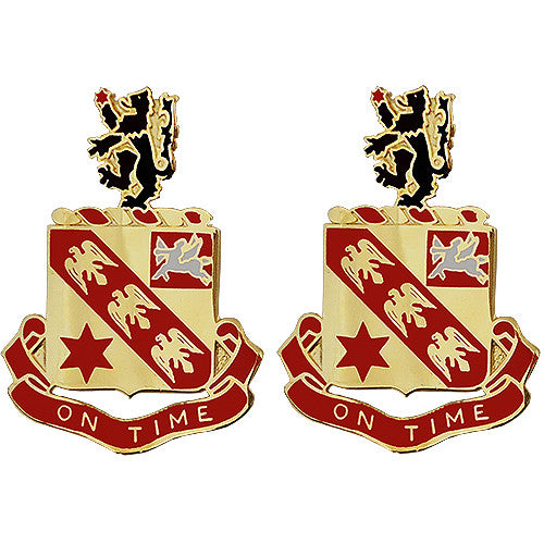 11th Field Artillery Regiment Unit Crest (On Time) Army Unit Crests 
