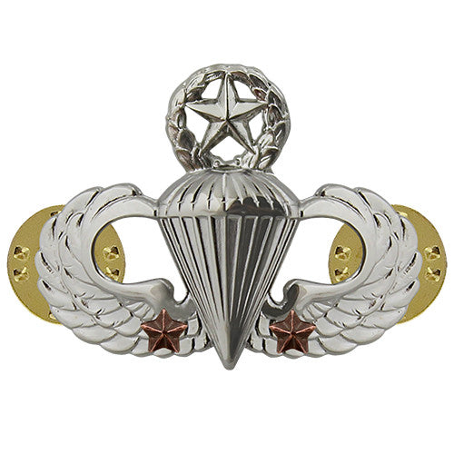 Army Combat Parachutist Badges Badges 1232 MSTCMB2J-NIK