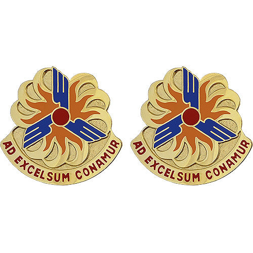 12th Aviation Brigade Unit Crest (Ad Excelsum Conamur) Army Unit Crests 