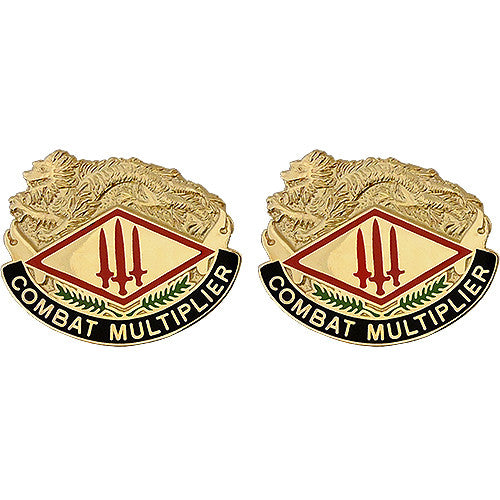 13th Finance Group Unit Crest (Combat Multiplier) Army Unit Crests 