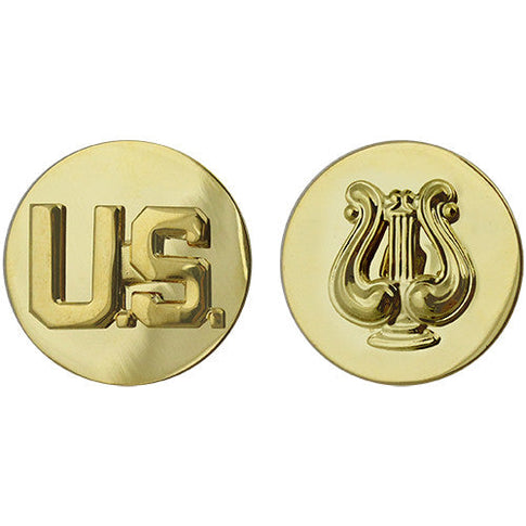 Army Musician Branch Insignia - Officer and Enlisted