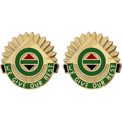 14th Military Police Brigade Unit Crest (We Give Our Best) Army Unit Crests 