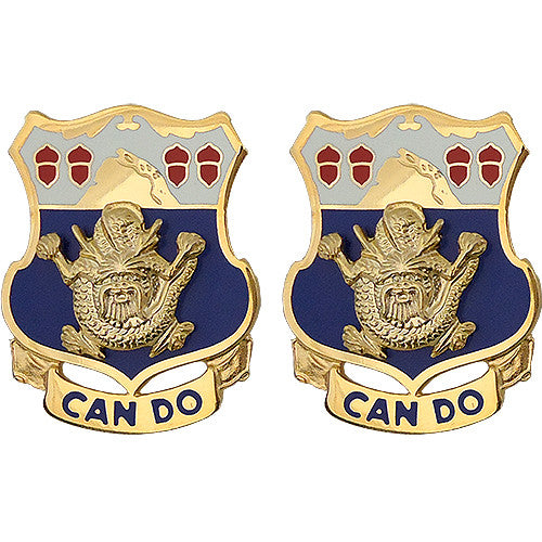 15th Infantry Regiment Unit Crest (Can Do) Army Unit Crests 