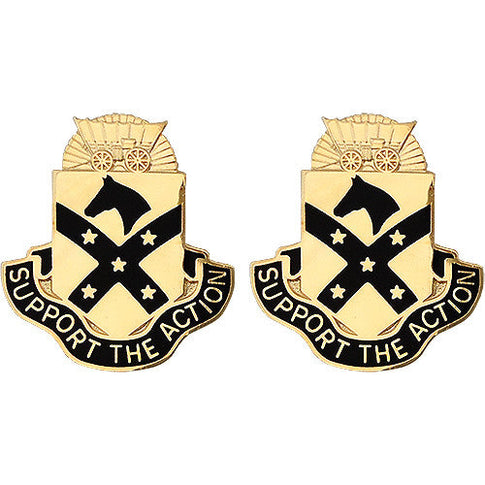 15th Sustainment Brigade Unit Crest (Support the Action) - Sold in Pairs