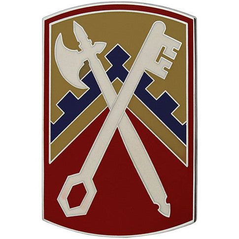 16th Sustainment Brigade Combat Service Identification Badge
