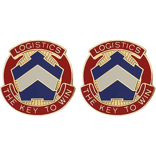 16th Sustainment Brigade Unit Crest (Logistics the Key to Win) Army Unit Crests 