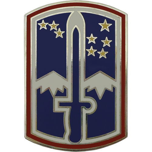 172nd Infantry Brigade Combat Service Identification Badge Army CSIBs 