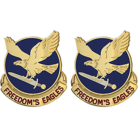 17th Aviation Brigade Unit Crest (Freedom's Eagles) - Sold in Pairs