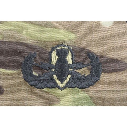 MultiCam/Scorpion (OCP)  Army Explosive Ordnance Disposal (EOD) Embroidered Badges