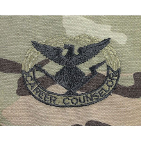 MultiCam/Scorpion (OCP)  Army Career Counselor Embroidered Badge
