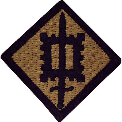 18th Engineering Brigade MultiCam (OCP) Patch Patches and Service Stripes 