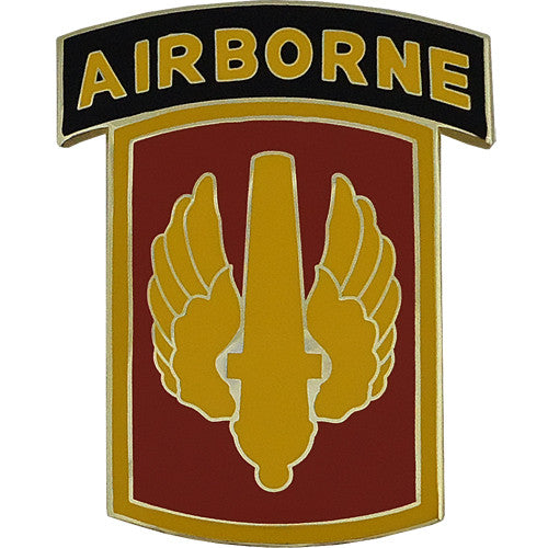 18th Fires Brigade With Airborne Tab Combat Service Identification Badge Army CSIBs 