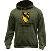 Army 1st Cavalry Division Full Color Pullover Hoodie Hoodie 19.376