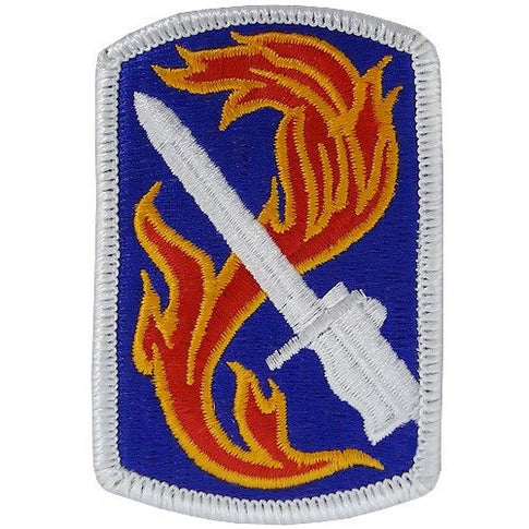 198th Infantry Brigade Class A Patch