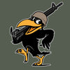 Cartoon Crow Soldier T-Shirt