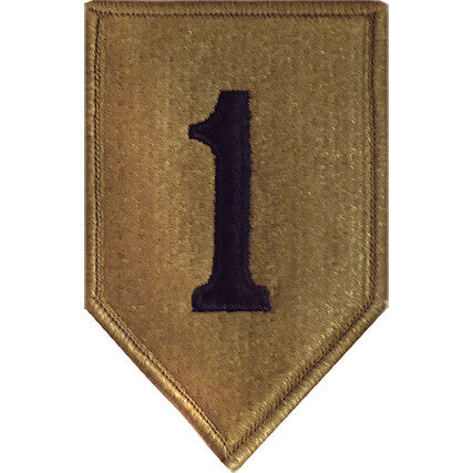 1st Infantry Division MultiCam (OCP) Patch Patches and Service Stripes 
