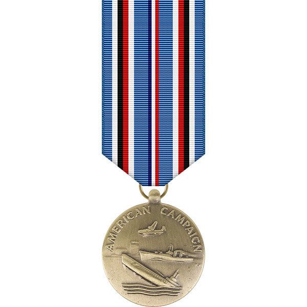 American Campaign Miniature Medal - WWII Military Medals 