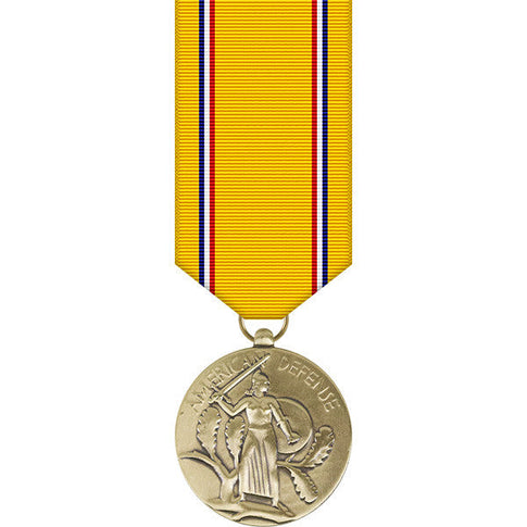 American Defense Miniature Medal - WWII