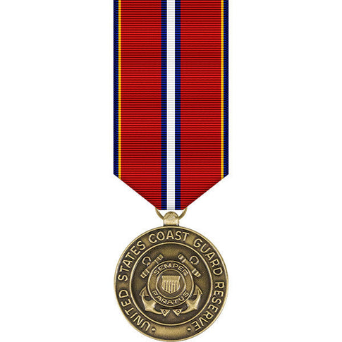Coast Guard Reserve Good Conduct Miniature Medal