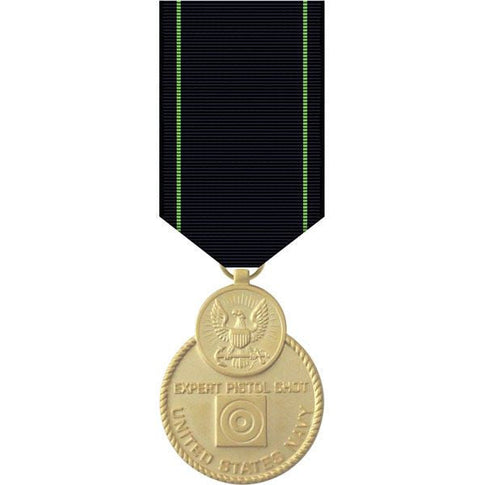 Navy Expert Pistol Miniature Medal