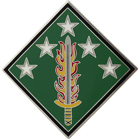 20th Support Command Combat Service Identification Badge
