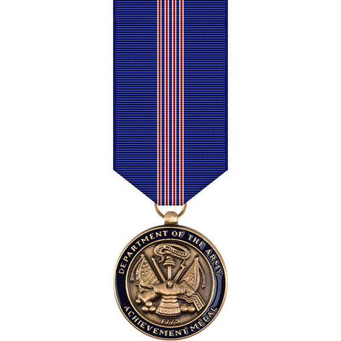 Army Achievement Miniature Medal for Civilian Service