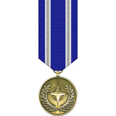 NATO Operation Resolute Support Miniature Medal