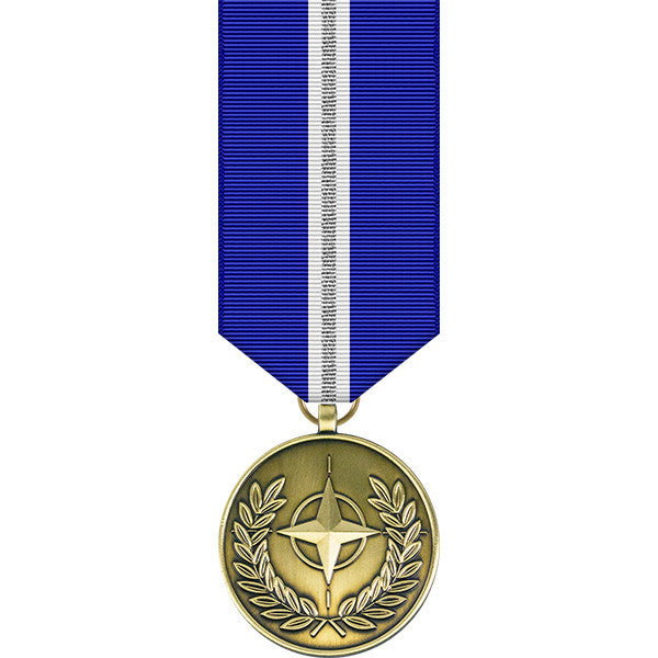 NATO Non-Article 5 Miniature Medal for the Balkans Military Medals 