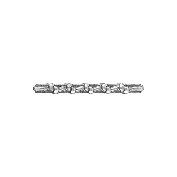 Silver Good Conduct Five Knot Device (Miniature Medal Size) Devices / Attachments 