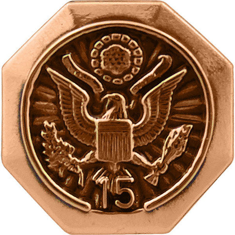 15-Year Federal Length of Service Lapel Pin