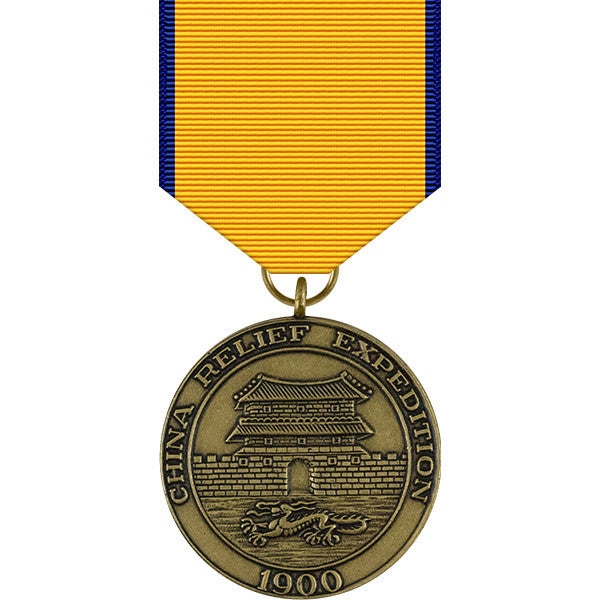 China Relief Expedition Medal - Navy Military Medals 