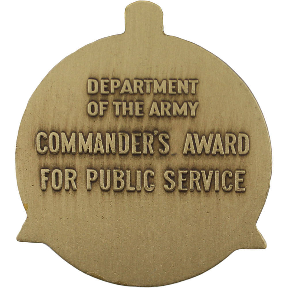 Army Commanders Award for Public Service Medal Military Medals 