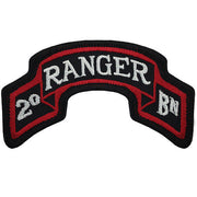 2nd Battalion - 75th Ranger Regiment Class A Scroll Patch Patches and Service Stripes 
