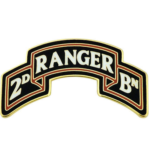 2nd Battalion - 75th Ranger Regiment Scroll Combat Service Identification Badge